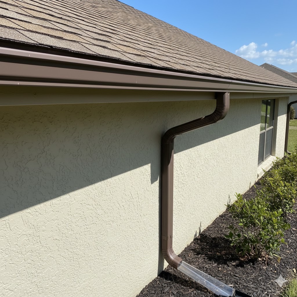 Gutter cleaning and debris removal service in Gilbert Arizona
